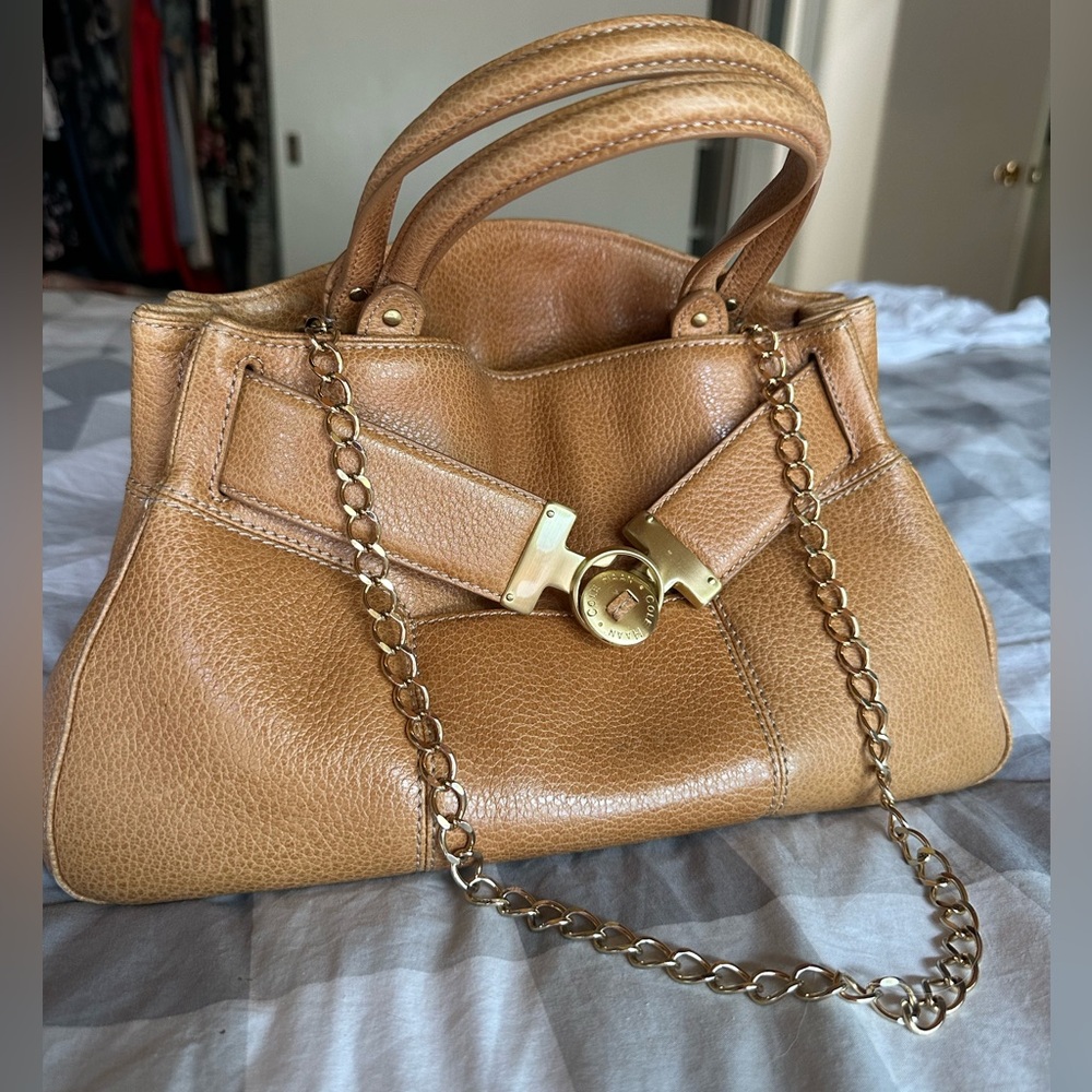 🩶COLE HAAN🩶 EUC pebbled leather bag